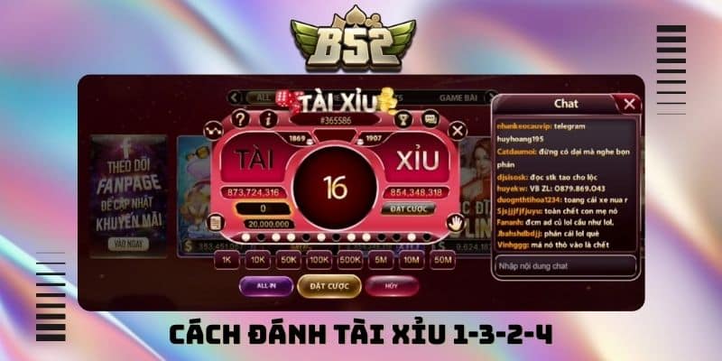 Cách đánh tài xỉu 1-3-2-4 và bí mật giữ nhịp thắng ổn định - kotx