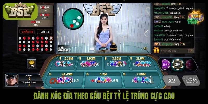 Công thức đánh xóc đĩa luôn thắng dễ áp dụng tại B52 Club - kotx