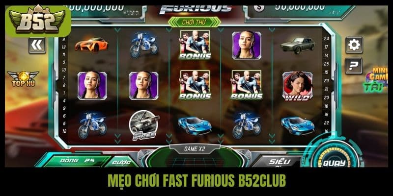 Slot Fast Furious B52club - Cuốn hút từng vòng quay - kotx