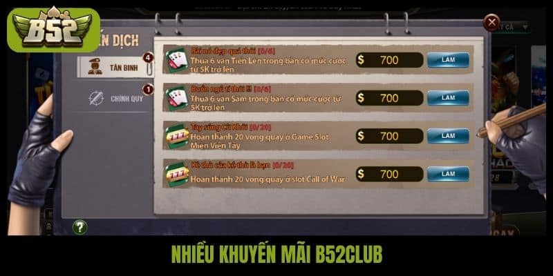 Khuyến mãi B52club hấp dẫn cùng trải nghiệm thăng hoa - kotx