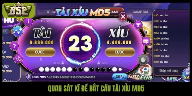 9 mẹo đánh tài xỉu MD5 chuẩn xác tại cổng chơi B52 Club - kotx