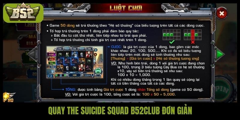 The Suicide Squad B52club và hành trình chinh phục jackpot - kotx