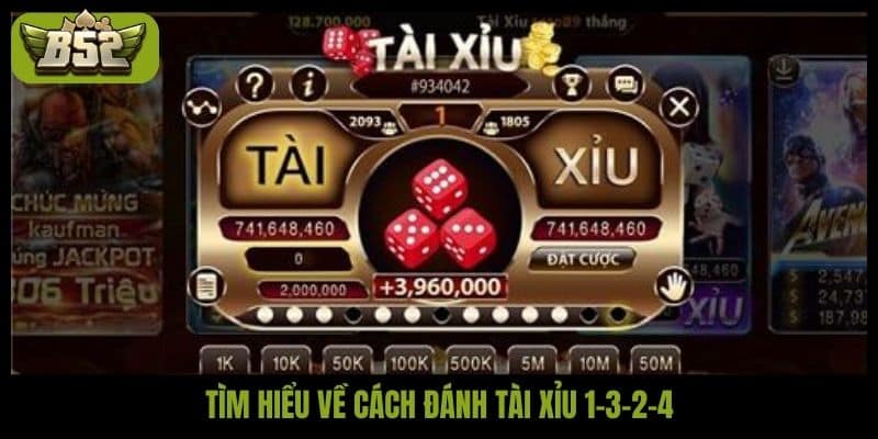 Cách đánh tài xỉu 1-3-2-4 và bí mật giữ nhịp thắng ổn định - kotx