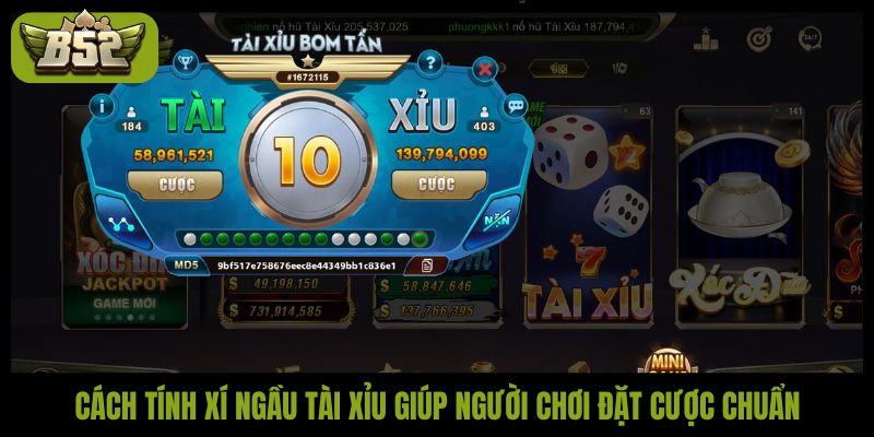 Hướng dẫn cách tính xí ngầu tài xỉu chuẩn từ cao thủ - kotx