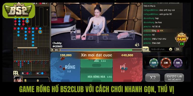 Game Rồng Hổ B52Club: Trải nghiệm cá cược siêu tốc kịch tính - kotx