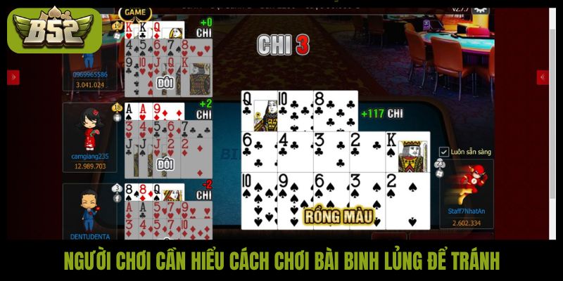 Hướng dẫn cách chơi bài binh lủng tránh thua trắng hiệu quả - kotx