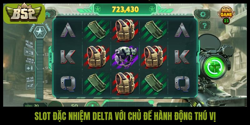 Slot Đặc Nhiệm Delta: Tận hưởng siêu phẩm nổ hũ tại B52Club - kotx