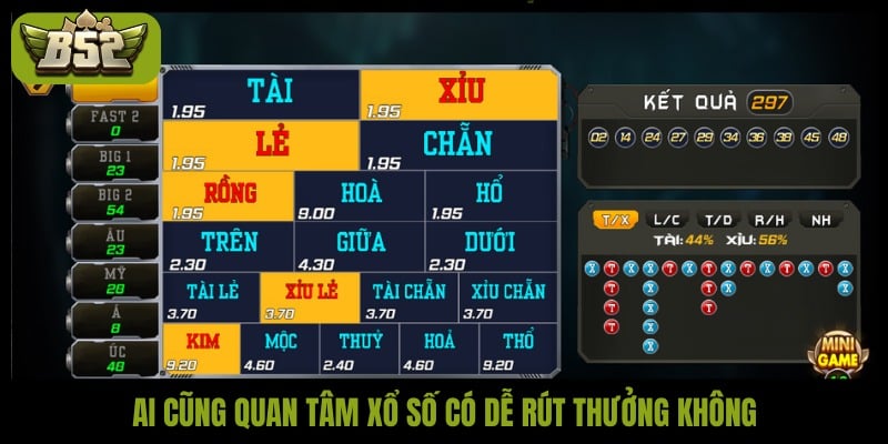 Chơi xổ số B52club thắng thật, thưởng thật nhưng không dễ - kotx