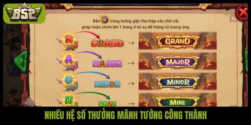 Mãnh tướng công thành - Slot chiến trận thưởng cao nhất - kotx